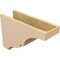 Ekena Millwork 7"W x 21"D x 14"H Classic Asheboro Rough Cedar Woodgrain TimberThane Corbel, Primed Tan CORUR07X21X14ASHRCPR - alternate 6